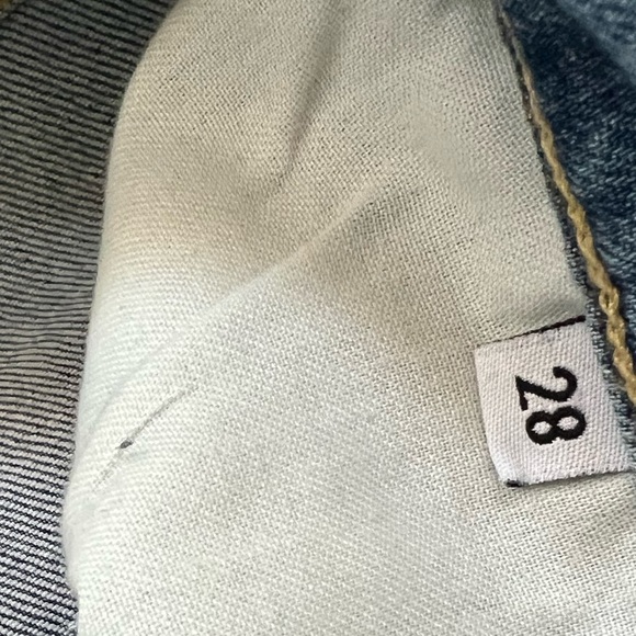 ÉTICA Brigitte Trumpet Crop Jeans size 28 - Picture 10 of 14